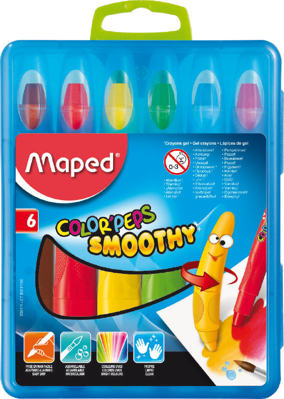 Smoothy Retractable Gel Crayons