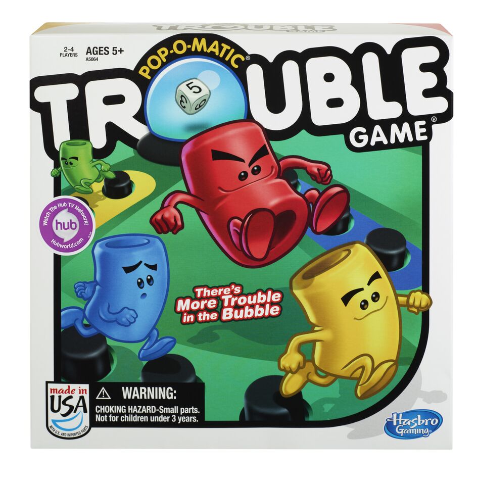 Trouble Pop-O-Matic Game
