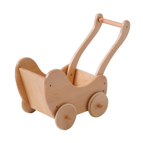 Wooden Doll Buggy