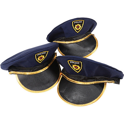 Police Hats Set of 3