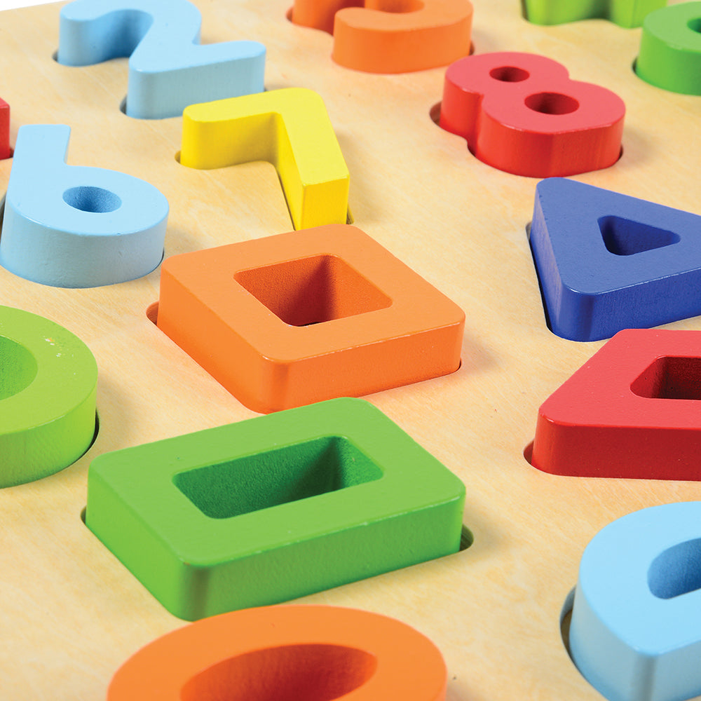 Numbers & Shapes Block Puzzle