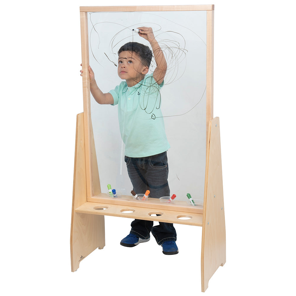 Clear-View Art Easel