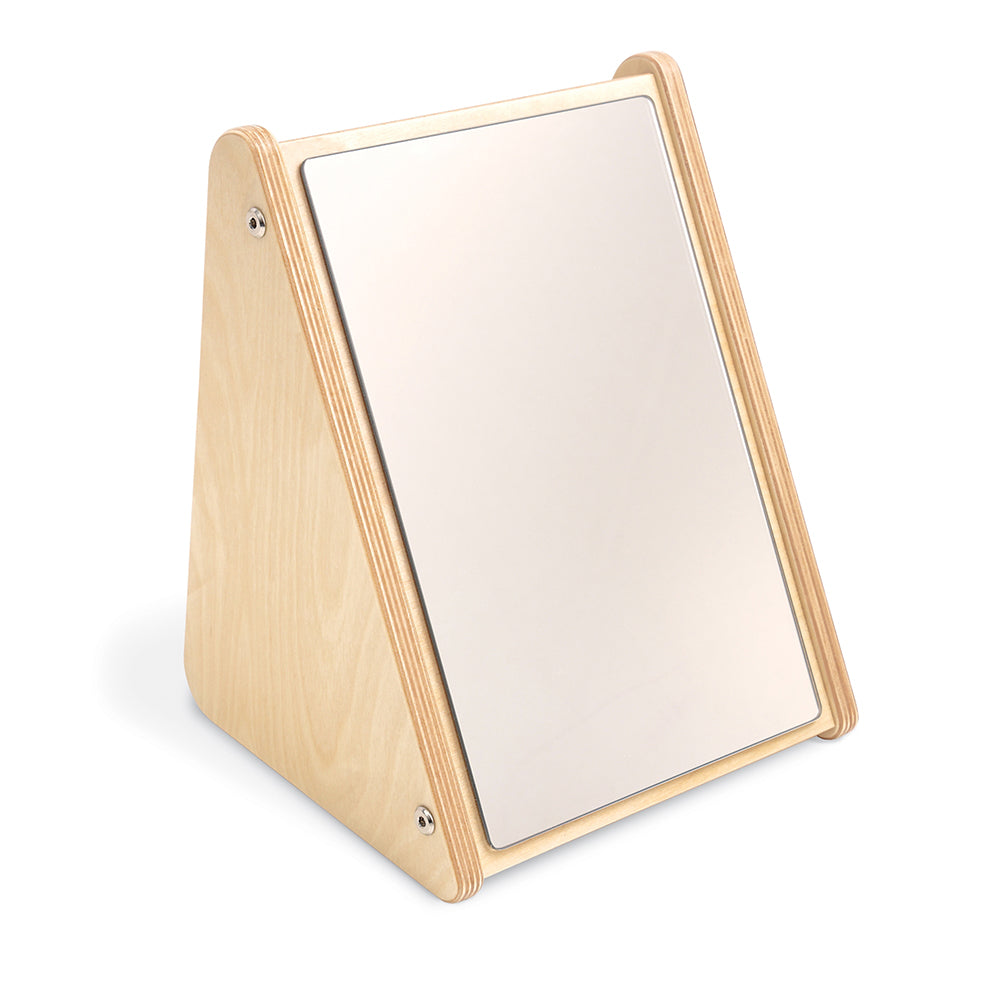 Peek-A-Boo Mirror for Infants & Toddlers | Eco-Friendly Wooden Stand with Acryli WB-2112