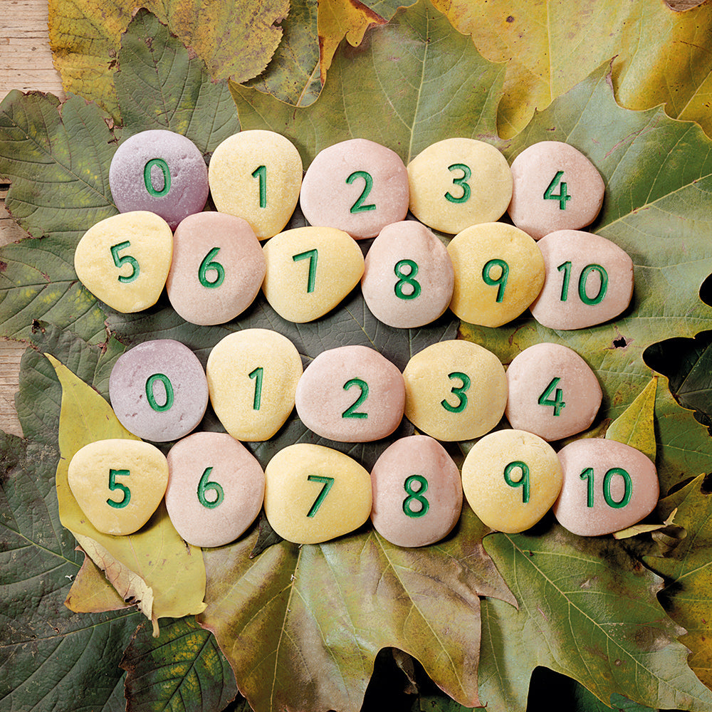 22 PC Set of Number Stones
