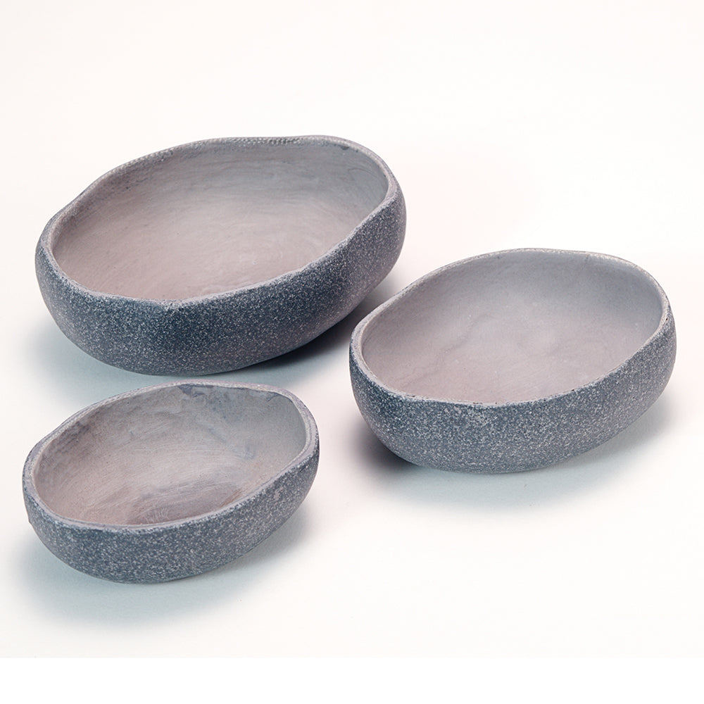 Trio of Rustic Nesting Bowls for Mud Kitchen Sensory Play YD-120