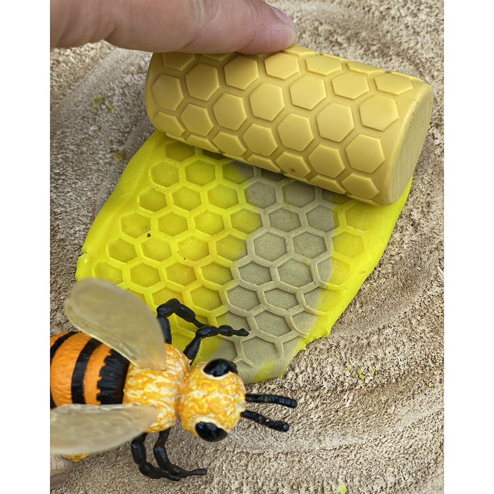 Sand Sensory Play with Garden Bug Roller