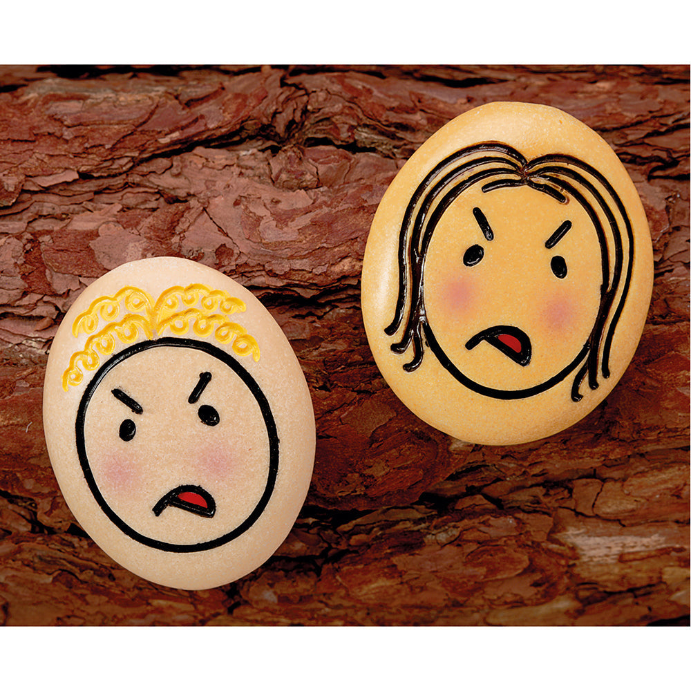 Angry Emotion Stones